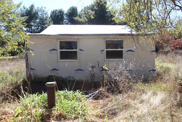 view of home's exterior