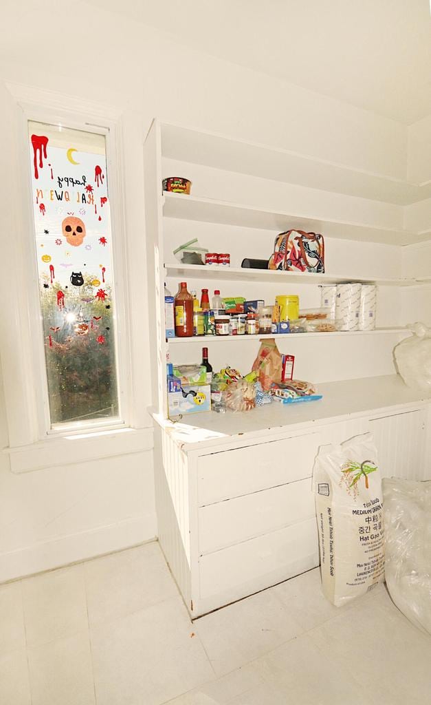 view of pantry