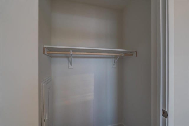 view of closet
