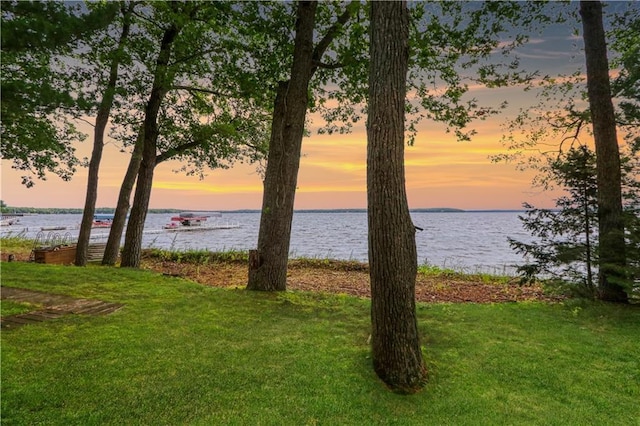 6874N Victory Heights Cir, Stone Lake, WI 54876 - water view