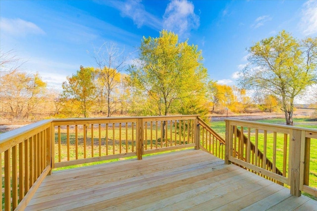 425 Mourning Dove Ct, Arena, WI 53503 - view of deck