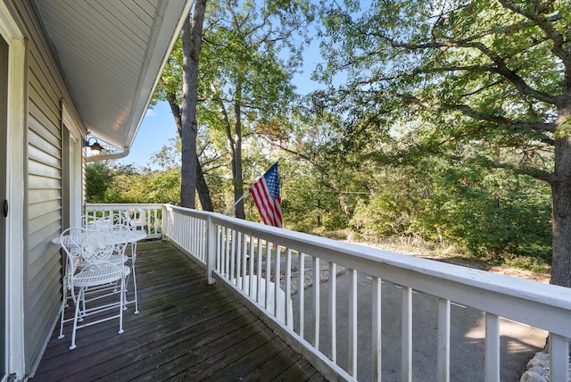 N1814 Highland Rd, Lake Geneva, WI 53147 - view of deck