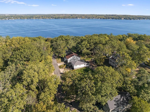 N1814 Highland Rd, Lake Geneva, WI 53147 - view of property location featuring a forest and a nearby body of water