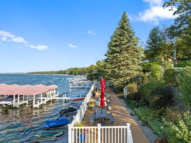 N1814 Highland Rd, Lake Geneva, WI 53147 - dock with a water view