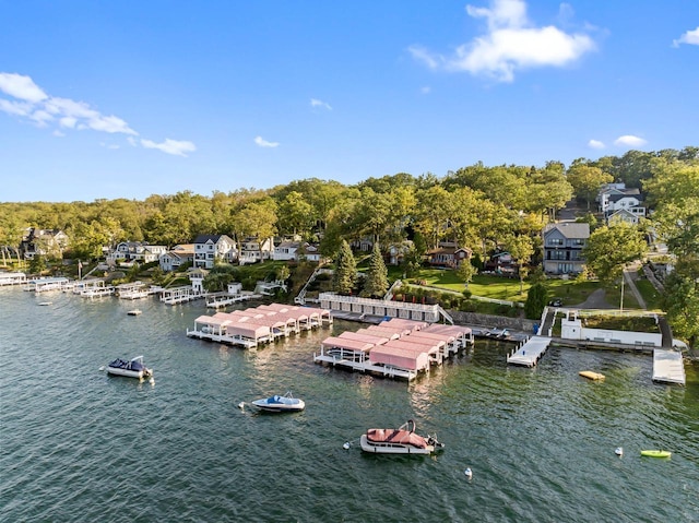 N1814 Highland Rd, Lake Geneva, WI 53147 - dock featuring a water view