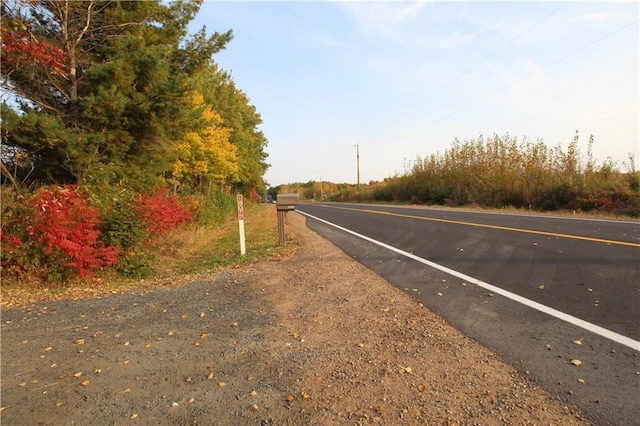 view of road