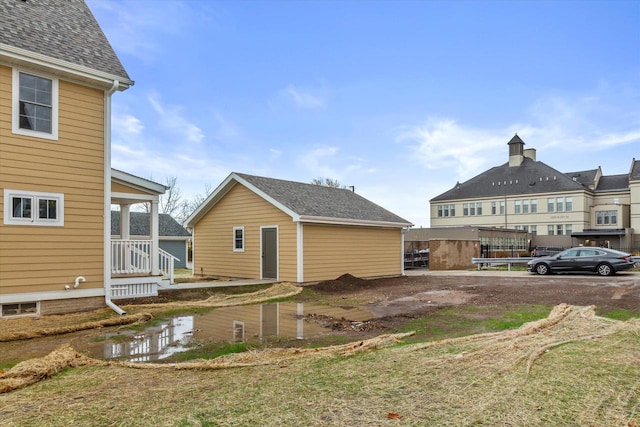 view of rear view of house