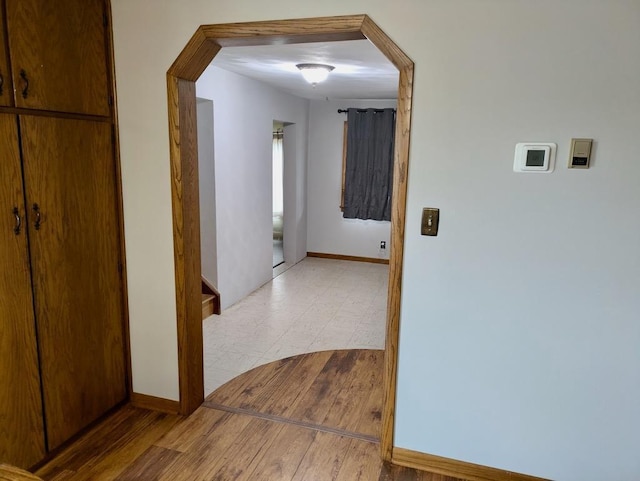 N8709 5th Ave, Camp Douglas, WI 54618 - hall with baseboards