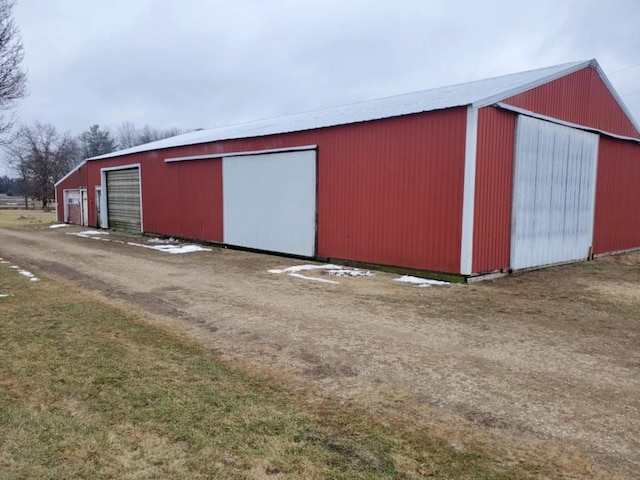 N8709 5th Ave, Camp Douglas, WI 54618 - view of pole building
