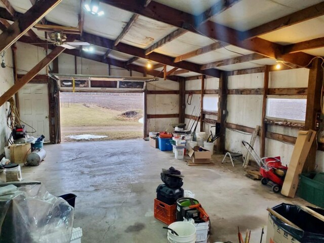 N8709 5th Ave, Camp Douglas, WI 54618 - view of garage