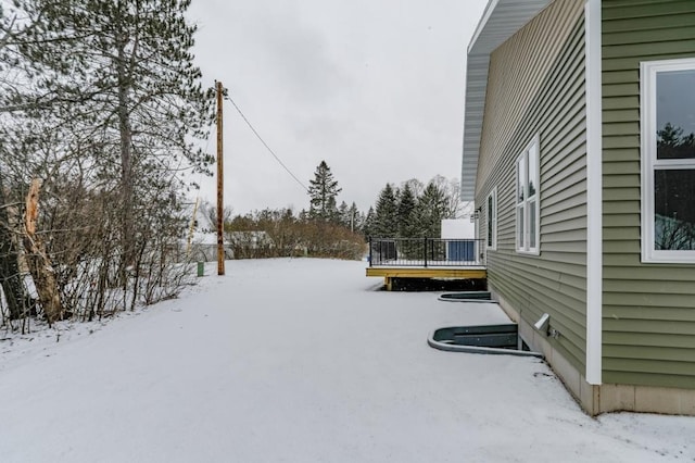 1003 E 10th St, Merrill, WI 54452 - view of yard layered in snow