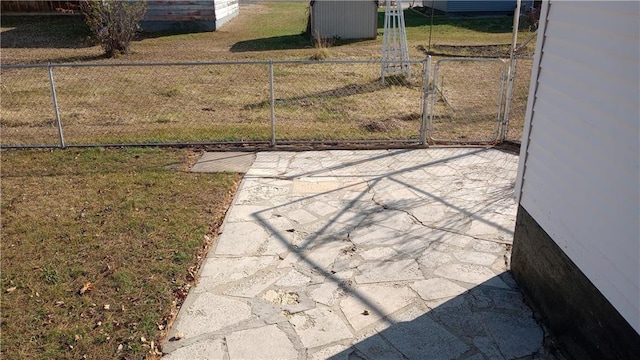 view of patio with cooling unit