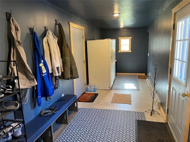 345 Old County D, Shell Lake, WI 54871 - mudroom featuring baseboards