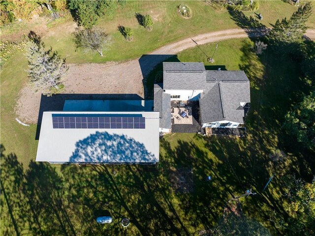 345 Old County D, Shell Lake, WI 54871 - drone / aerial view