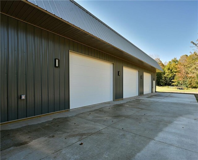 345 Old County D, Shell Lake, WI 54871 - view of garage