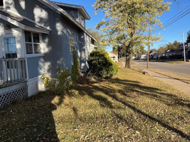 261 S Grant St, Adams, WI 53910 - view of green lawn with a residential view