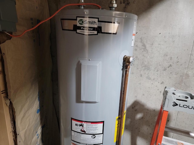 utilities with water heater