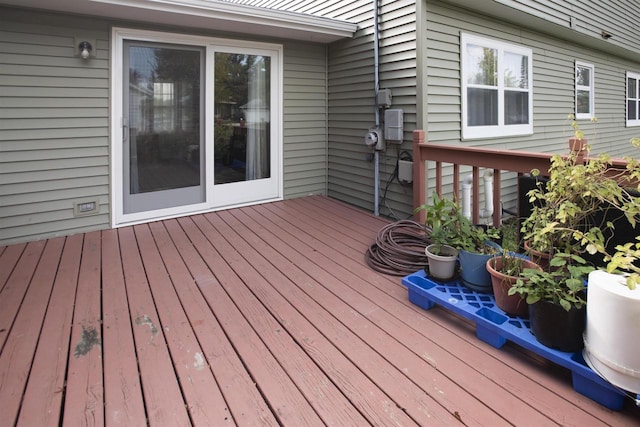 view of deck