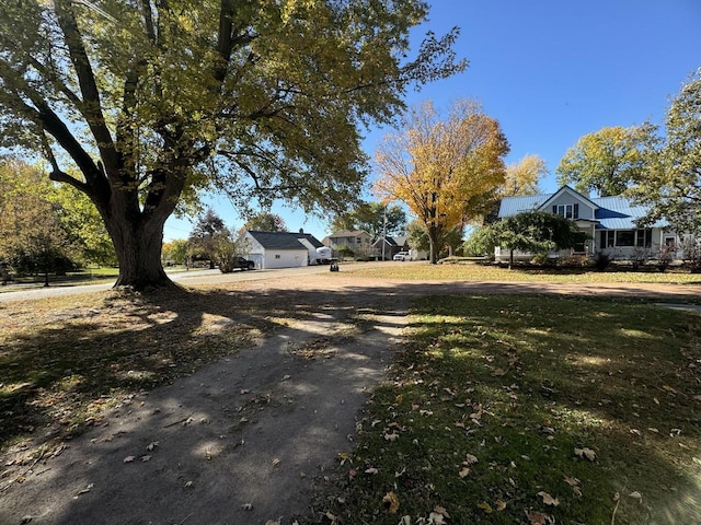 view of road