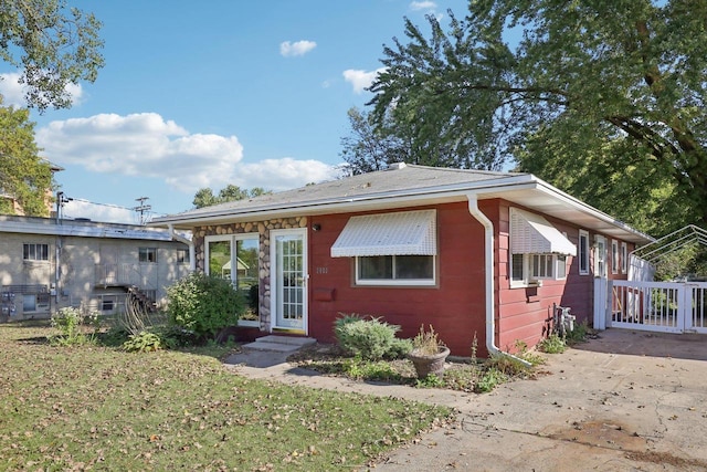 view of bungalow-style house