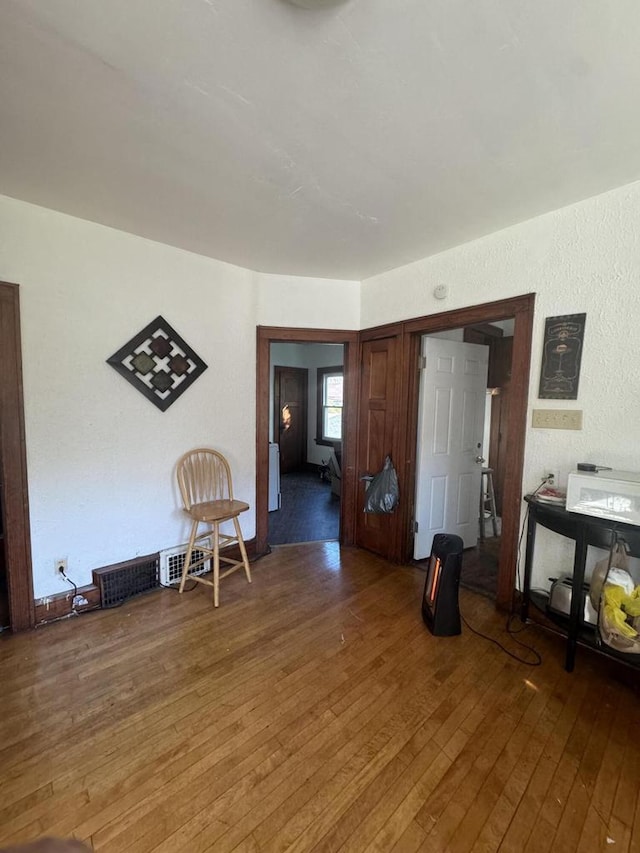 interior space with light wood-style floors