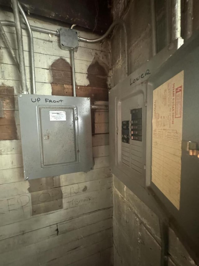 utilities with electric panel