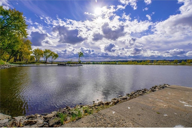 property view of water