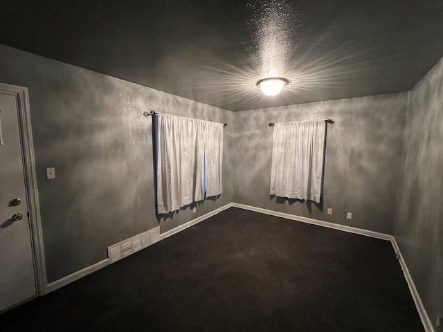 empty room with carpet flooring