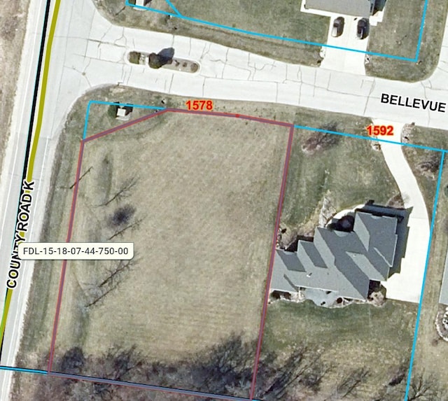 1578 Bellevue Blvd, Fond Du Lac WI, 54937 land for sale