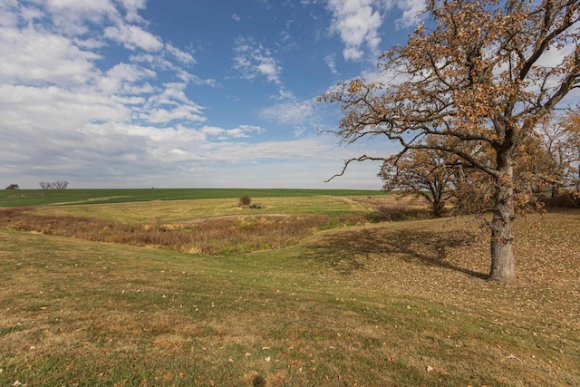 view of nature featuring a rural view