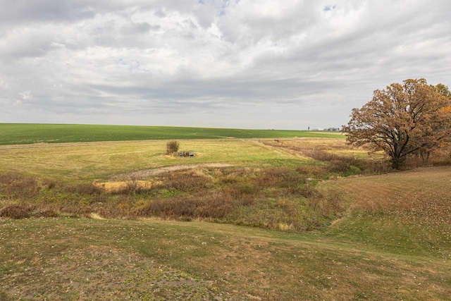 view of landscape with a rural view