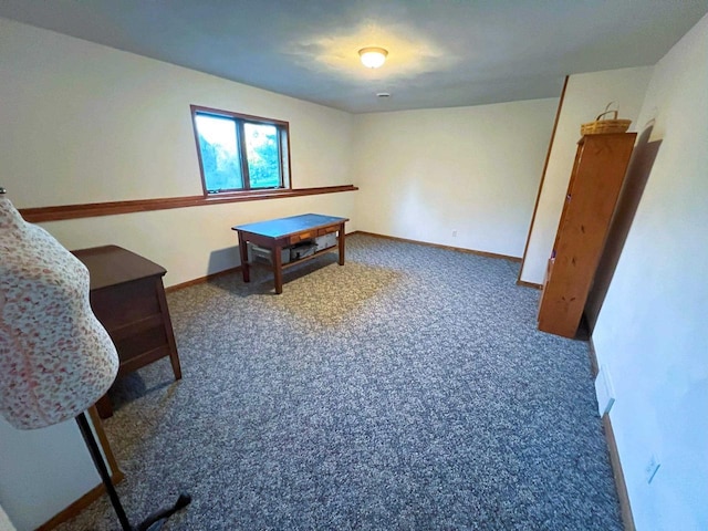 6848 Moonlight Cir, Sun Prairie, WI 53590 - rec room featuring carpet flooring and baseboards