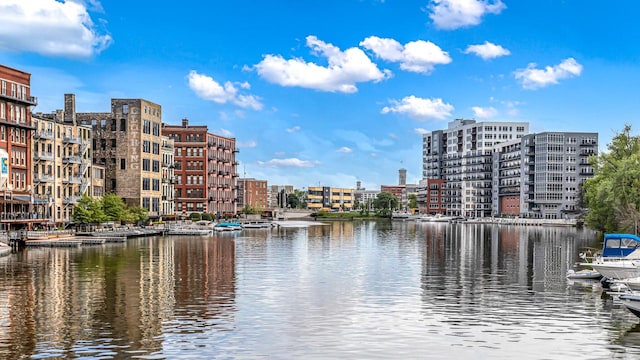 property view of water