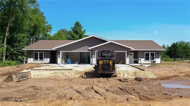 view of back of property