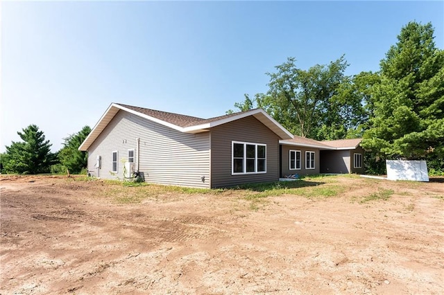 view of side of property