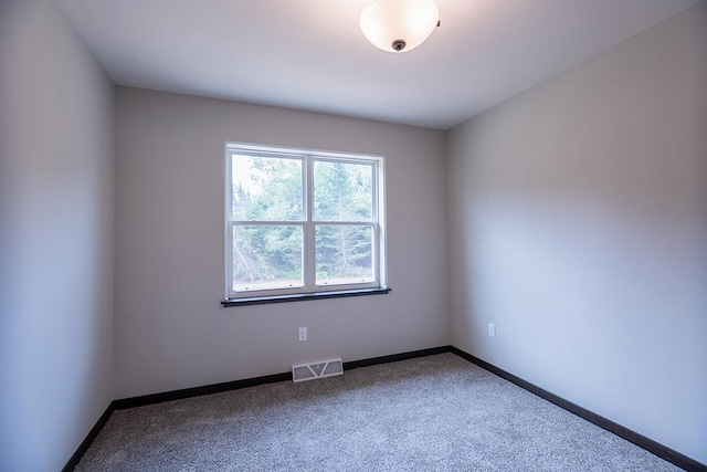 empty room featuring carpet floors