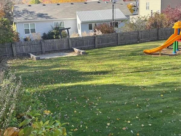 view of yard featuring a playground