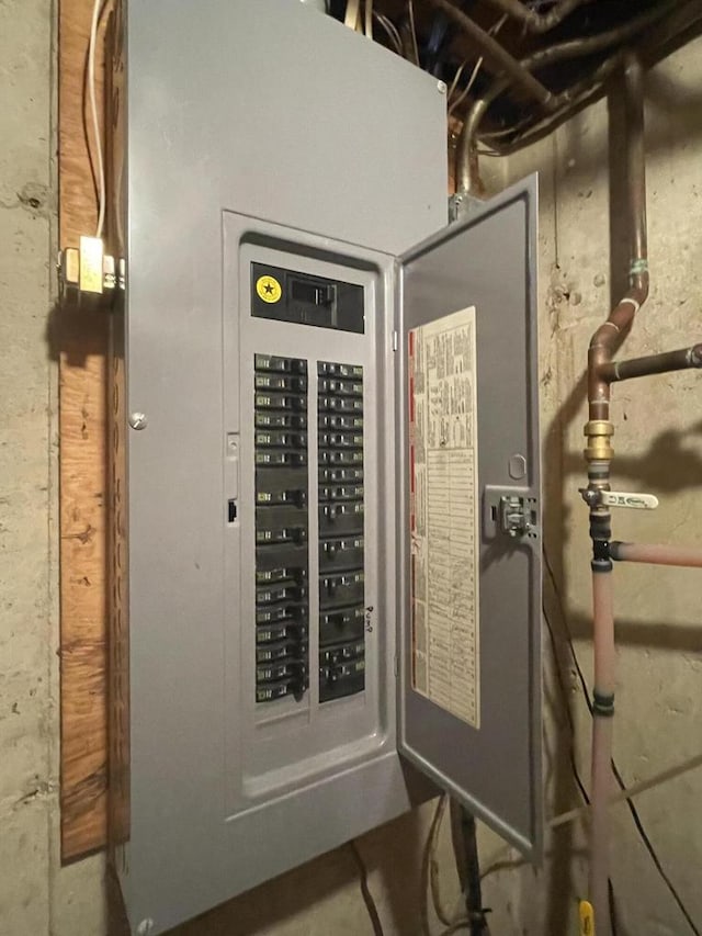 utilities with electric panel