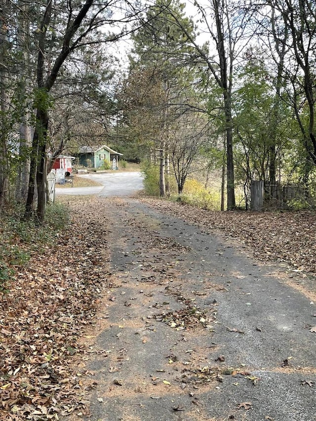 view of road