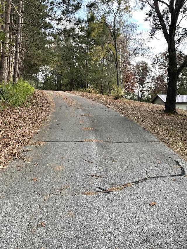 view of road