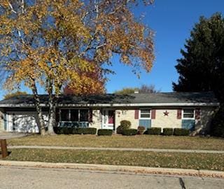 view of ranch-style house