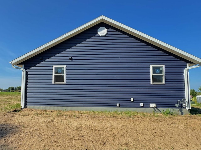 view of side of home