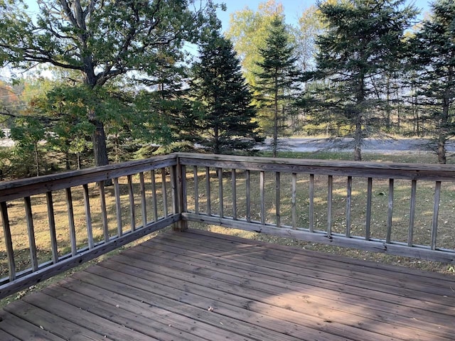 view of deck