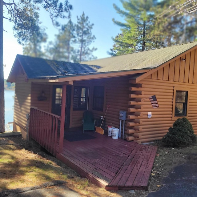 view of back of house