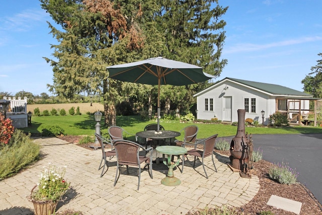 view of patio / terrace