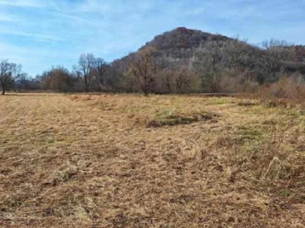 property view of mountains featuring a rural view