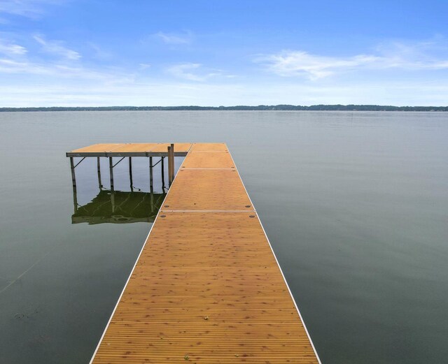 2291 Williams Point Dr, Stoughton, WI 53589 - dock with a water view