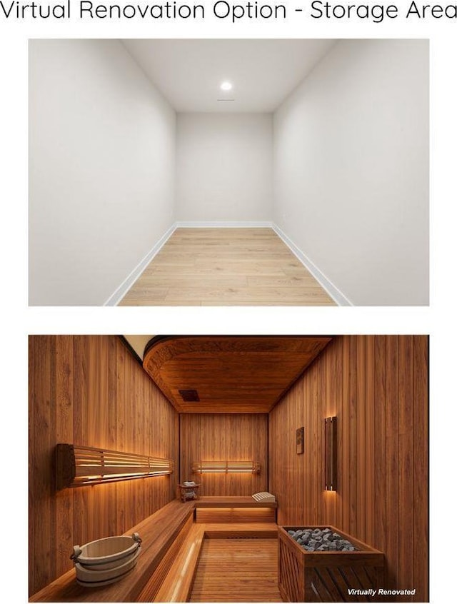 2291 Williams Point Dr, Stoughton, WI 53589 - relaxing sauna / steam room with baseboards