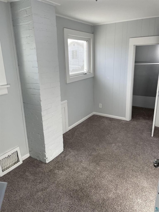 unfurnished bedroom with carpet