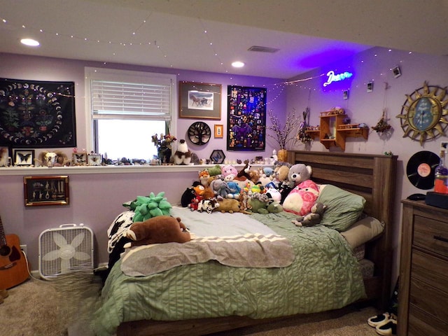N4266 Cherokee Ct, Markesan, WI 53946 - carpeted bedroom featuring recessed lighting